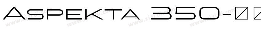 Aspekta 350字体转换
